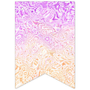 Bandera de orgullo Trixic abstracta boho ondulada 