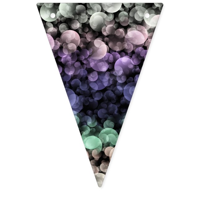 Bandera de orgullo Uingender Groovy Boho Burbujas  (Primera bandera)