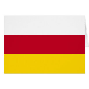 Bandera de Osetia del Norte