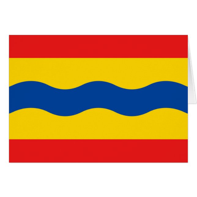 Bandera de Overijssel (Anverso (Horizontal))