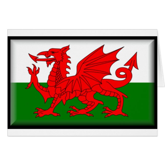 Bandera de País de Gales (Anverso (Horizontal))