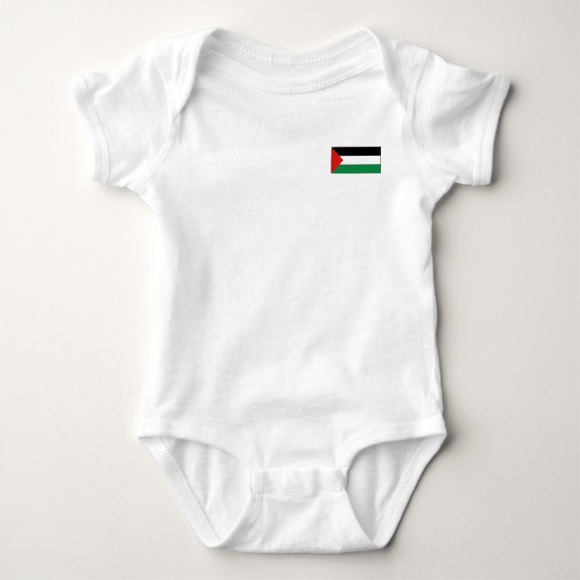 Bandera de Palestina + Camiseta del mapa (Anverso)
