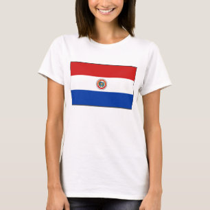 Bandera de Paraguay x Mapa camiseta