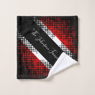 Bandera de patrón de puntos de Trinidad y Tobago  