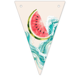 Bandera de Pennant para Fiesta de Verano