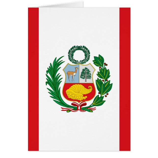 Bandera de Perú (Frente)