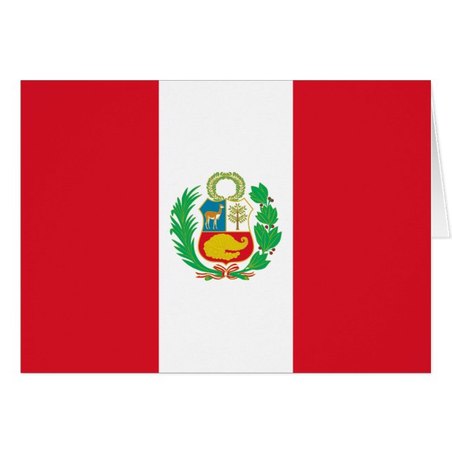 Bandera de Perú (Anverso (Horizontal))