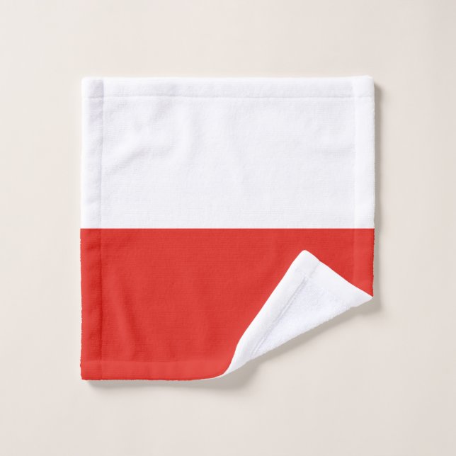 Bandera de Polonia (Toallita)