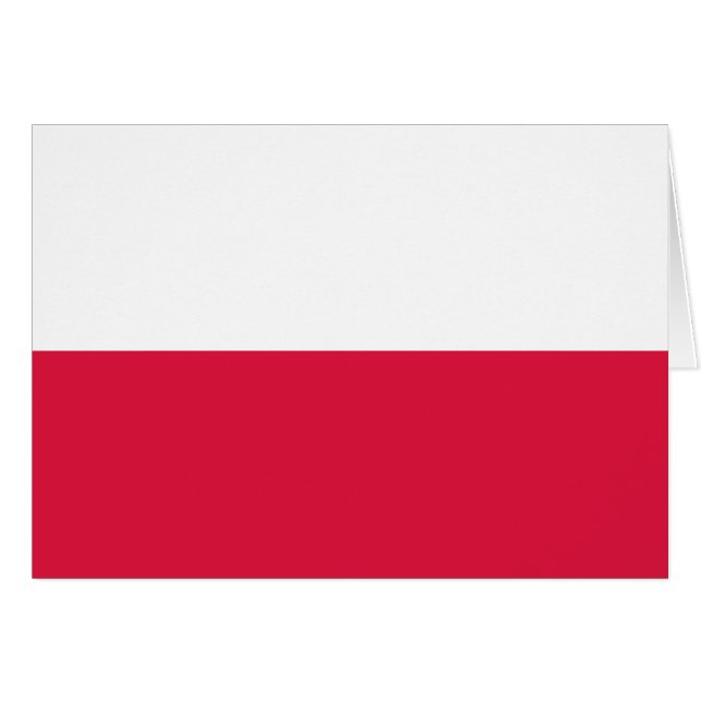 Bandera de Polonia (Anverso (Horizontal))