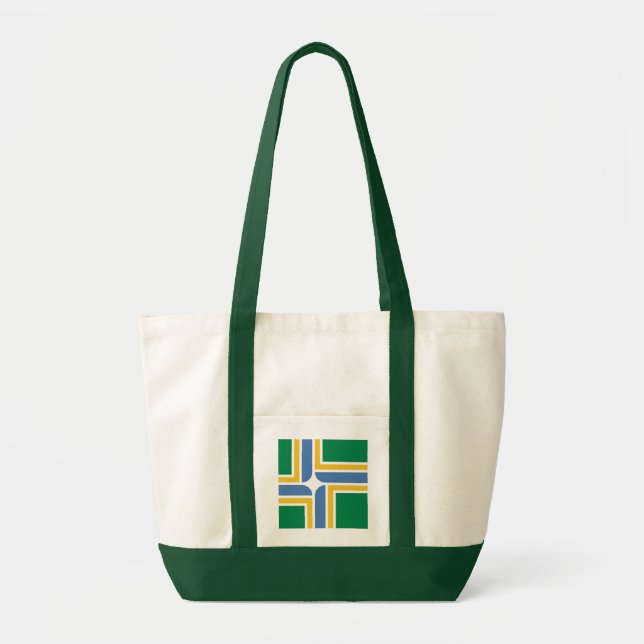 Bandera de Portland, Bolsa de Oregon Tote (Frente)