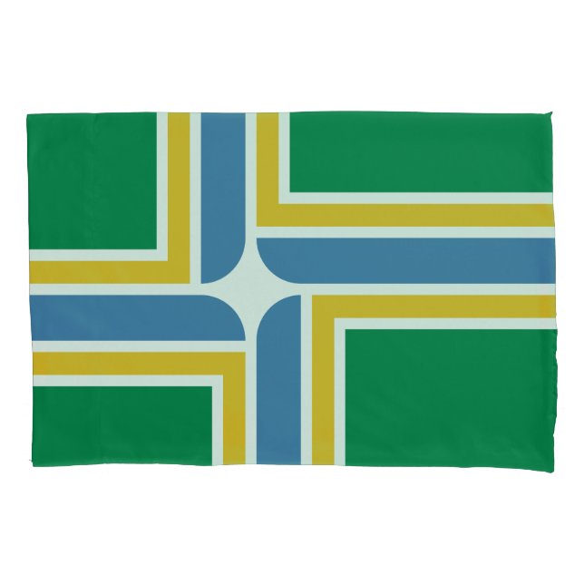 Bandera de Portland, Funda de Oregon Pillow (Anverso)