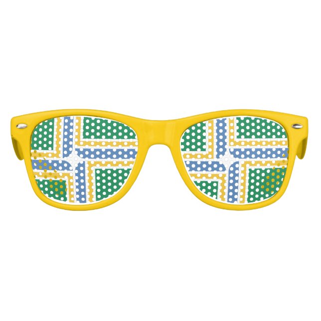 Bandera de Portland, gafas de sol Oregon Retro (Anverso)