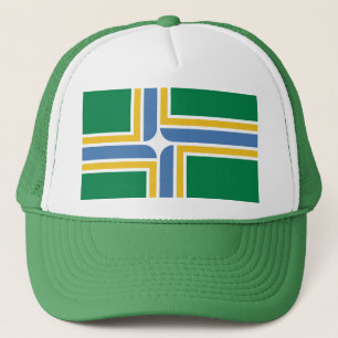 Bandera de Portland, sombrero de camionero de Oreg