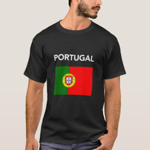 Bandera De Portugal Camiseta De La Bandera Portugu