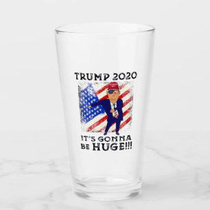 Bandera de presidente Donald Trump Flossing 2020