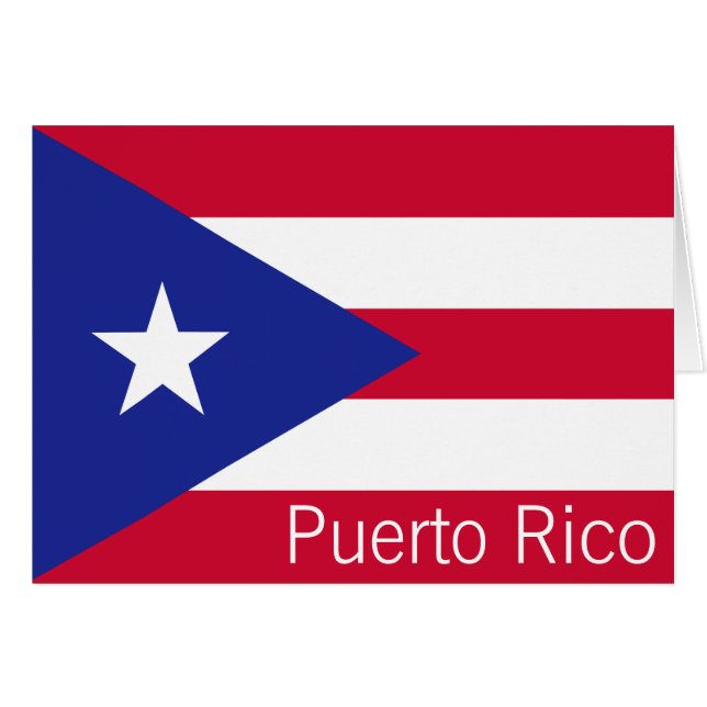 Bandera de Puerto Rico (Anverso (Horizontal))