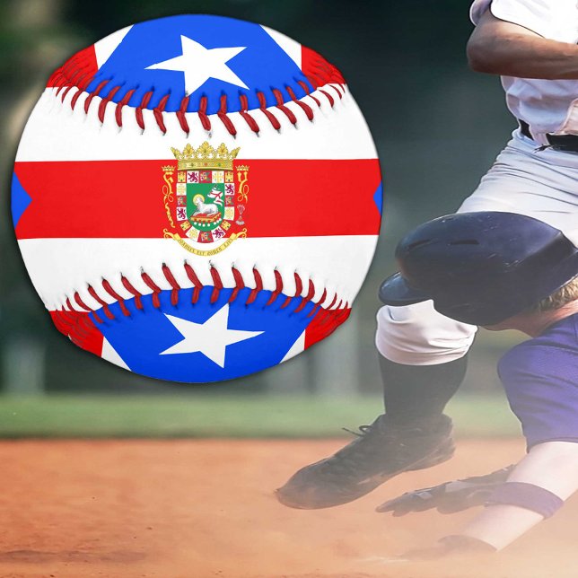 Bandera de Puerto Rico / Bolas de béisbol (Subido por el creador)