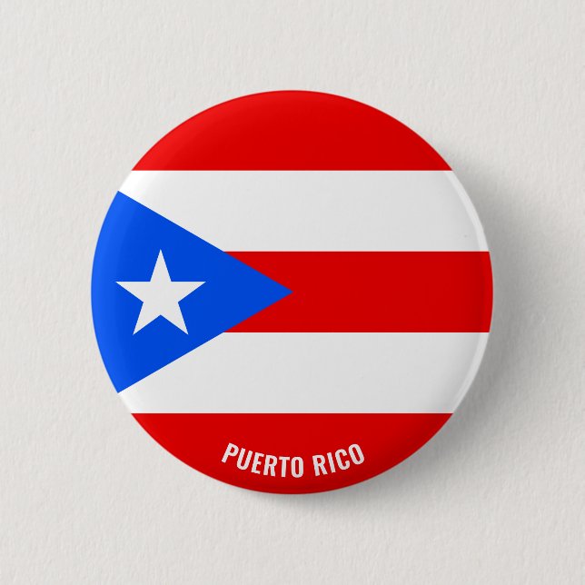 Bandera de Puerto Rico cambio de botón patriótico (Anverso)