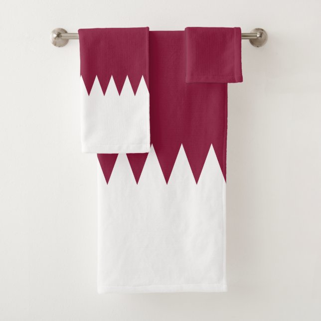 Bandera de Qatar (In situ)