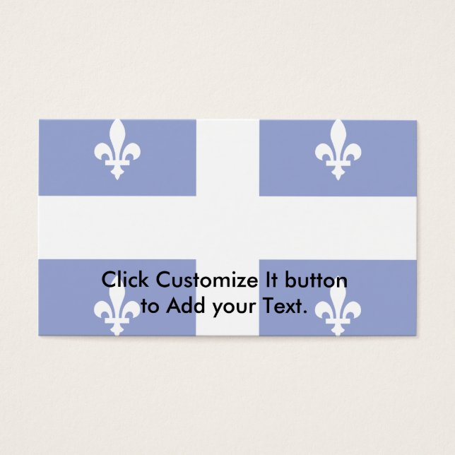 Bandera de Quebec (Frente)