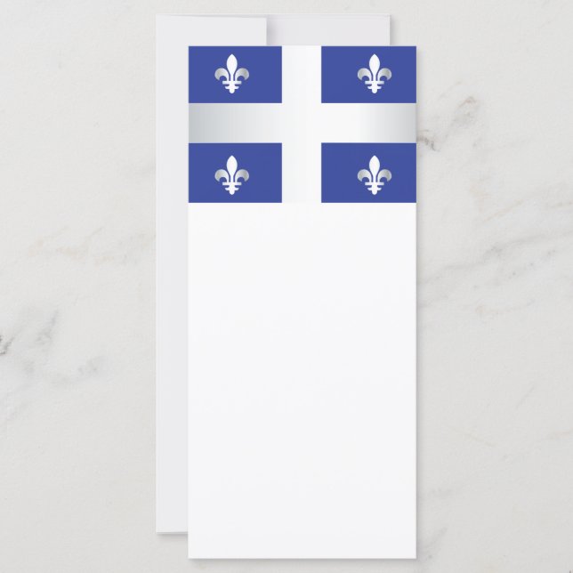 Bandera de Quebec (Anverso)