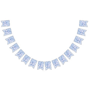 Bandera de rebanado de caballos de Rocas Azules