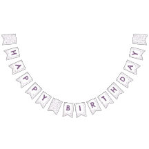 Bandera de rebanado de puntos de acuarela de plum 