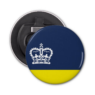 Bandera de Regina, abridor de botellas Saskatchewa