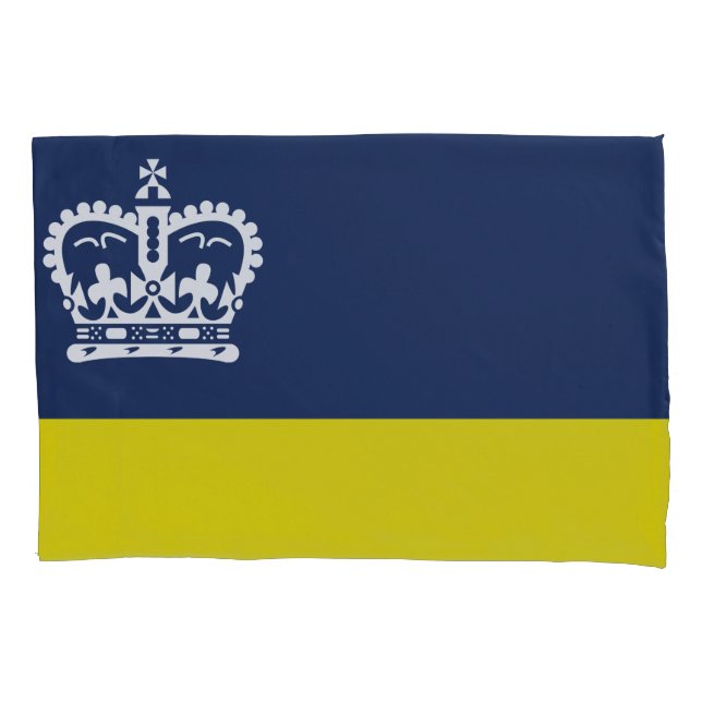 Bandera de Regina, Funda de Pillow de Saskatchewan (Anverso)