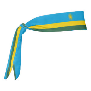 Bandera de Ruanda elegante patriota