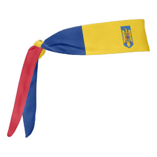 Bandera de Rumania elegante patriota