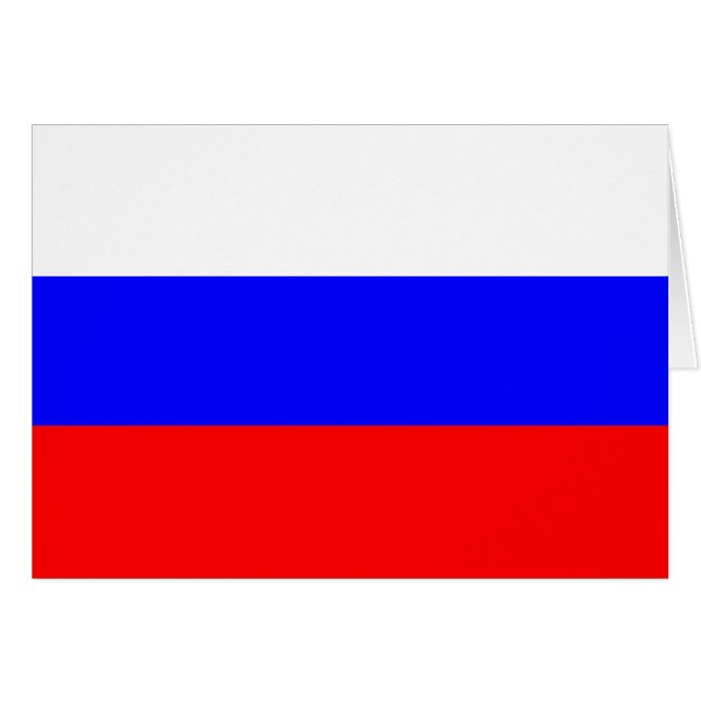 Bandera de Rusia (Anverso (Horizontal))