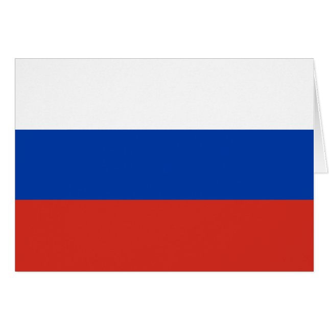Bandera de Rusia (Anverso (Horizontal))
