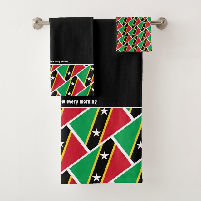 BANDERA DE SAN CRISTÓBAL Y NIEVES (In situ)