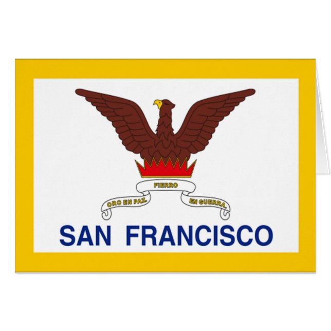 Bandera de San Francisco (Anverso (Horizontal))