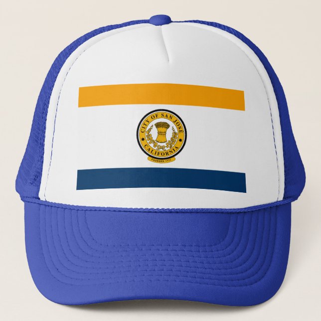 Bandera de San José, sombrero de camionero de Cali (Anverso)