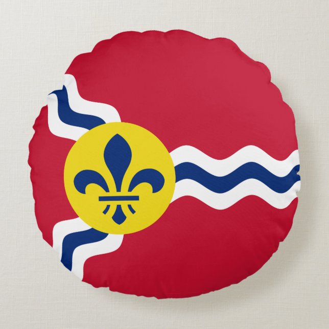 Bandera de San Luis, almohada redonda de Misuri (Anverso)