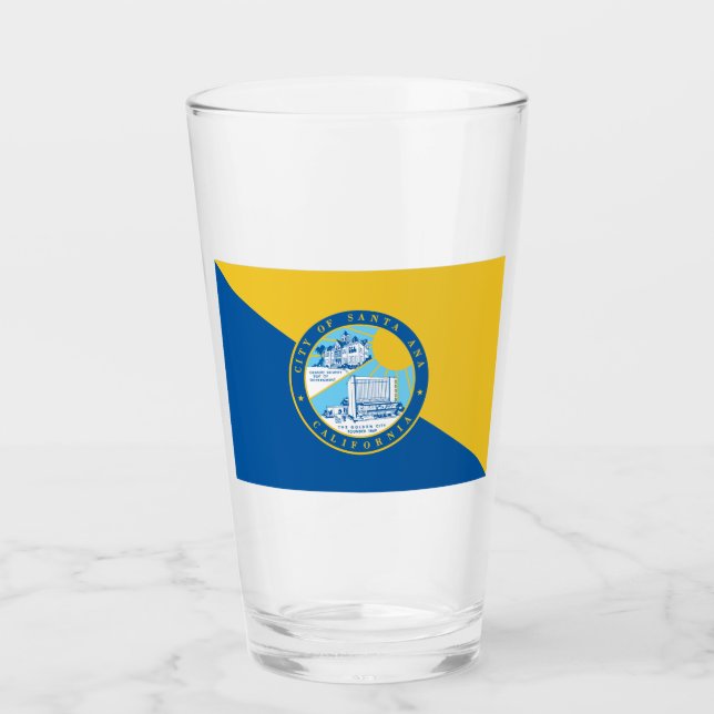 Bandera de Santa Ana (California) (Anverso)