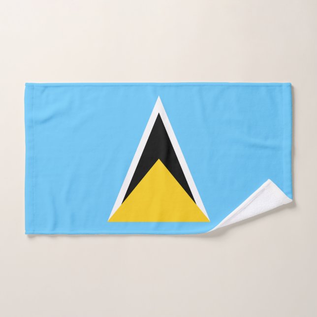Bandera de Santa Lucía (Toalla de mano)
