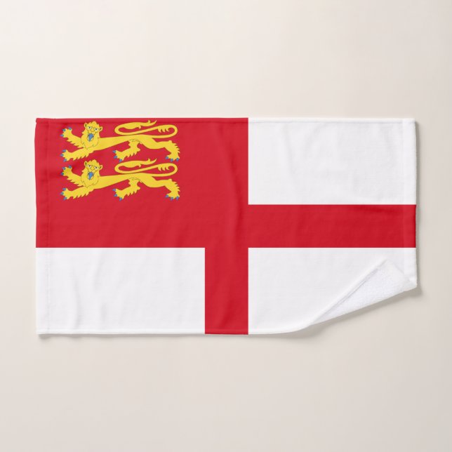 Bandera de Sark (Toalla de mano)