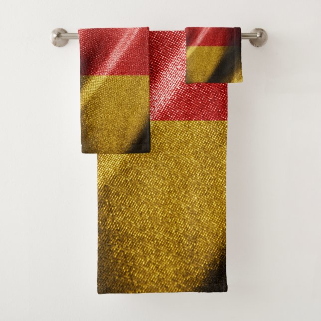bandera de seda de Alemania (In situ)