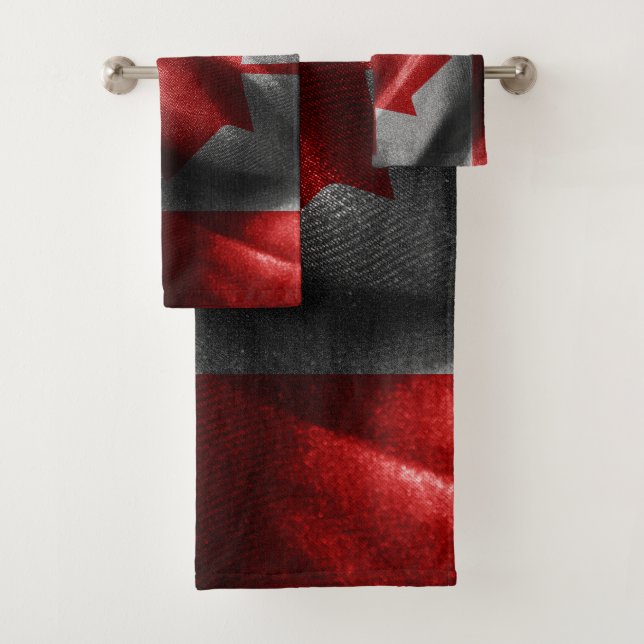 Bandera de seda de Canadá (In situ)