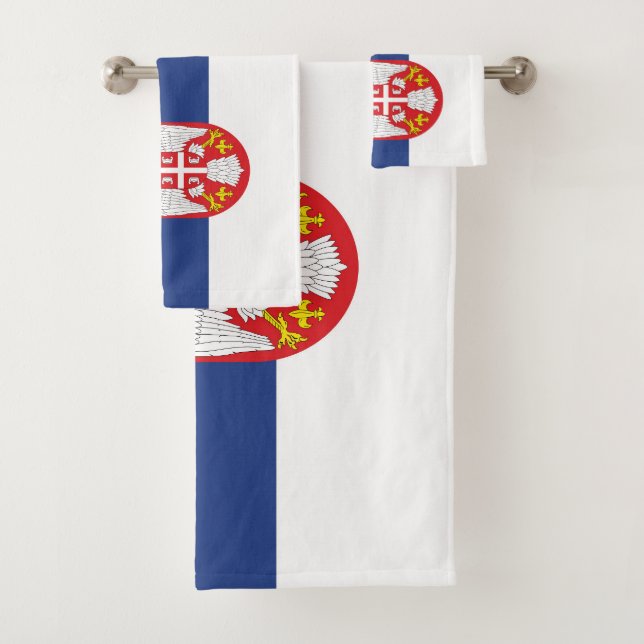 Bandera de Serbia (In situ)