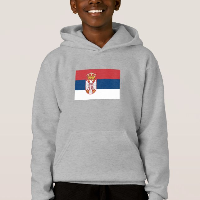 Bandera de Serbia (Anverso)