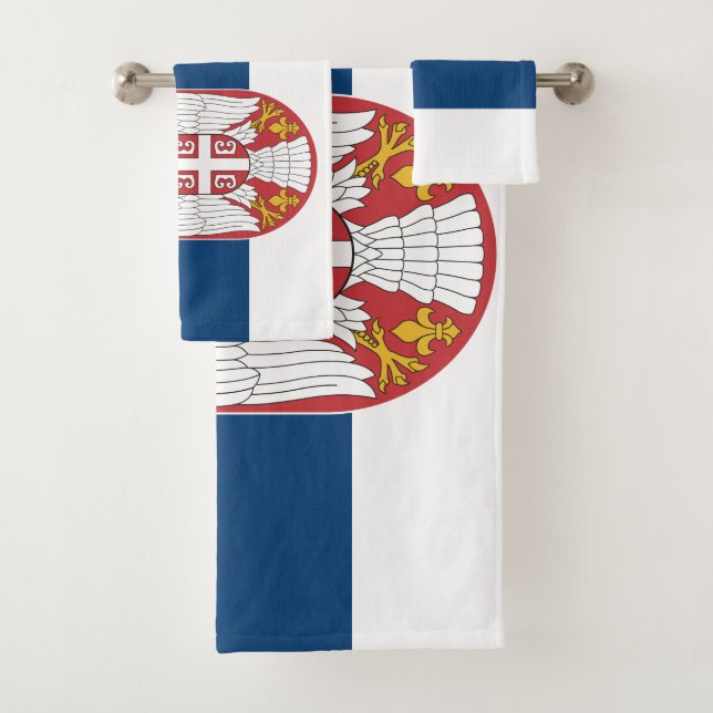 Bandera de Serbia (In situ)