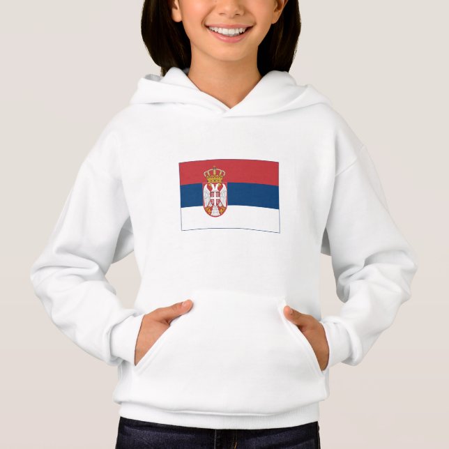 Bandera de Serbia (Anverso)