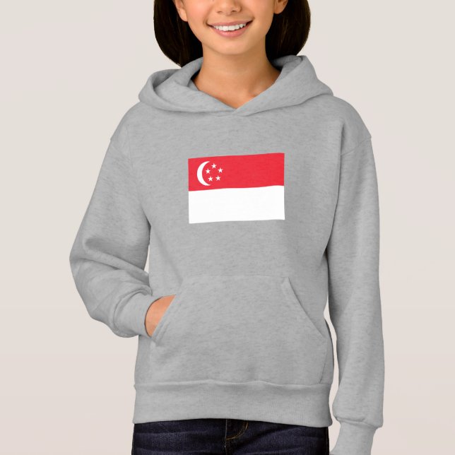 Bandera de Singapur (Anverso)