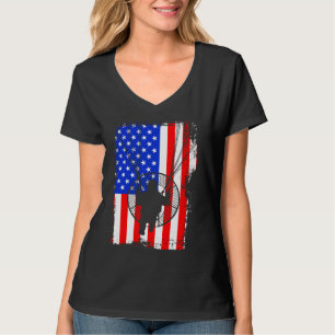 Bandera de Skydiving Parapente Camisa Paramotor