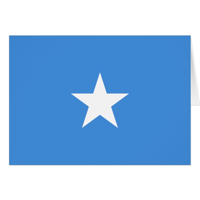 Bandera de Somalia (Anverso (Horizontal))
