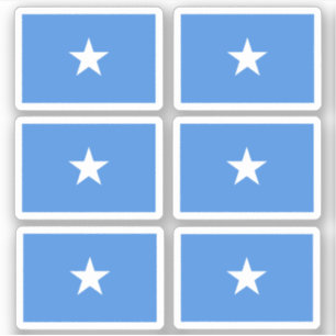 Bandera de Somalia - Pegatina de recogida